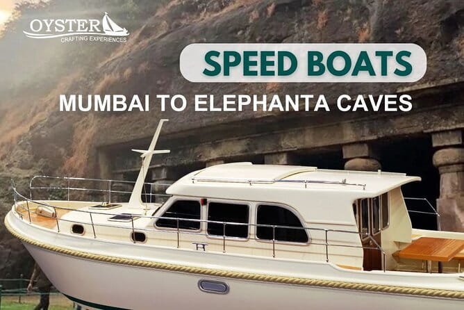 Elephanta Island Private Speedboat Tour from Mumbai - 6pax - A quick sea crossing from the Gateway of India
