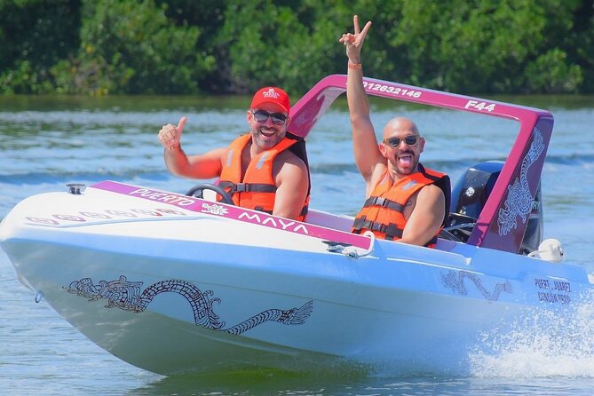 Exciting Speedboat & Snorkeling Tour in Cancun Lagoon! - What the two-hour schedule really gives you