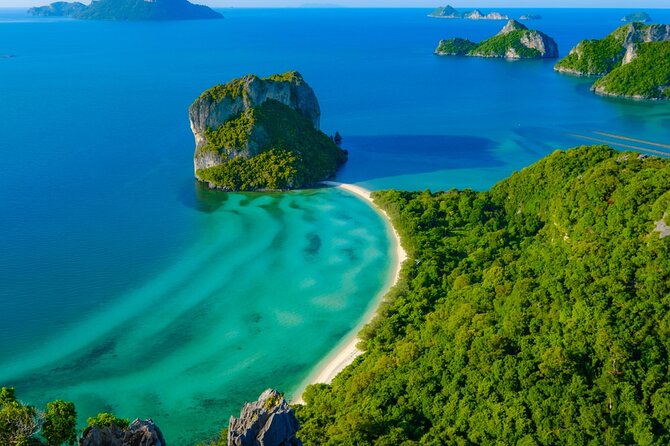 Explore Angthong National Marine Park's Hidden Gems by Speedboat - Kayaking around Sam Sao Island