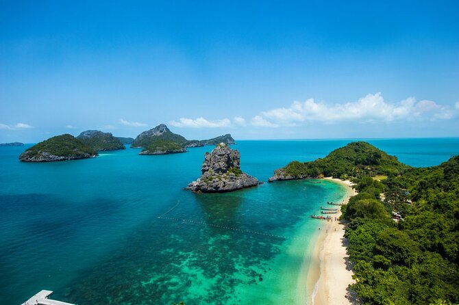 Explore Angthong National Marine Park's Hidden Gems by Speedboat - Speedboat travel to Ang Thong Marine Park