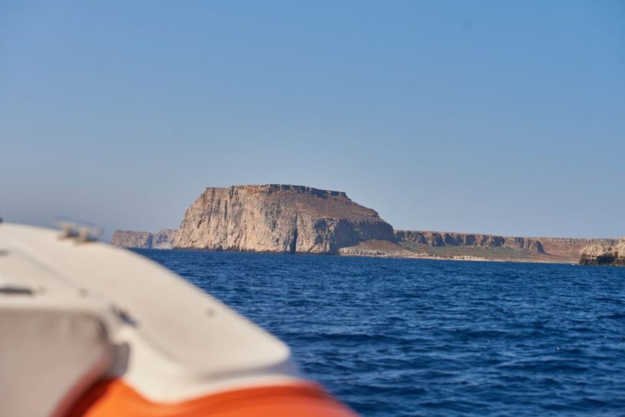 Falasarna: Balos Beach & Gramvousa Island Private RIB Cruise - The 30-minute ride to Gramvousa and Balos