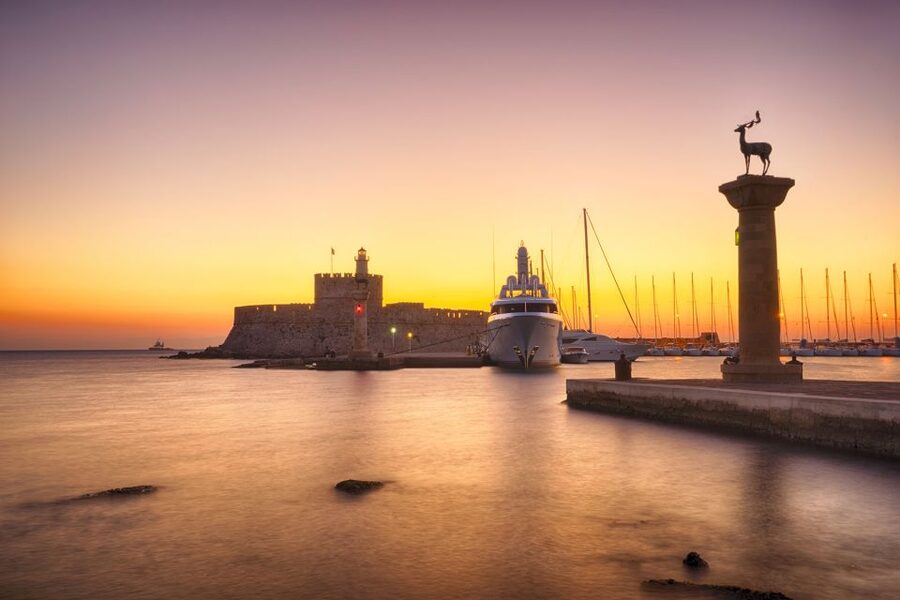 Faliraki: Evening RIB Cruise with Champagne and Sunset Views - Champagne, fruit, and the final sunset view