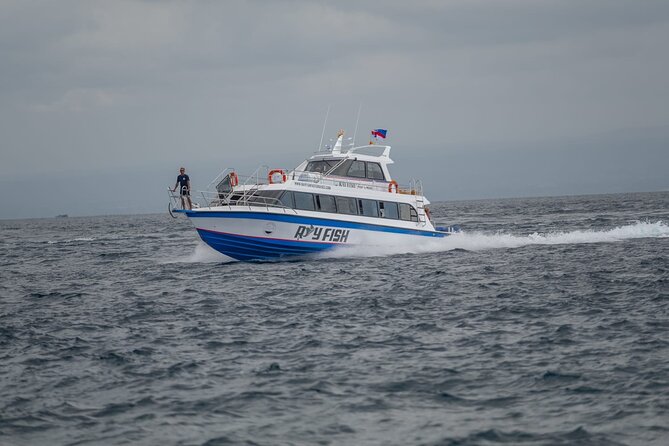 Fast Boat Ticket One way:Gili Trawangan,Lembongan,Penida & Lombok to & from Bali - Choosing between Padangbai and Sanur