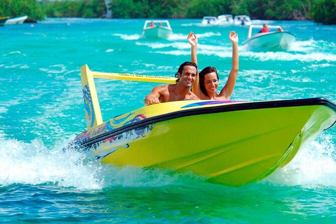 Fast & Fun: Cancun Speedboat Tour with Snorkeling - Taking the wheel in Nichupté Lagoon