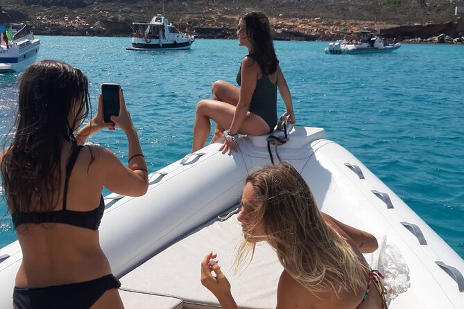 Favignana and Levanzo: Island tour by rib boat from Trapani - Cala Rossa, where the water sets the tone