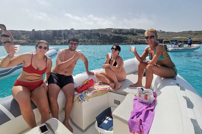 Favignana and Levanzo: Island tour by rib boat from Trapani - The Lovers’ Cave and Favignana’s fishing boats