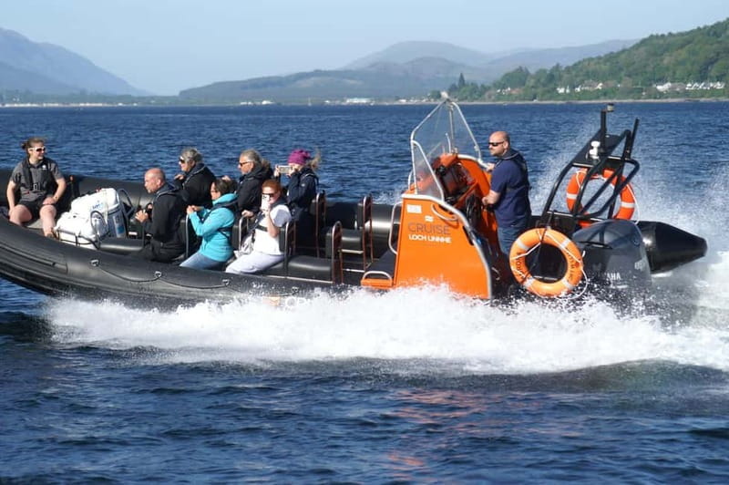 Fort William: Speed Boat Adventure - The first run across Loch Linnhe