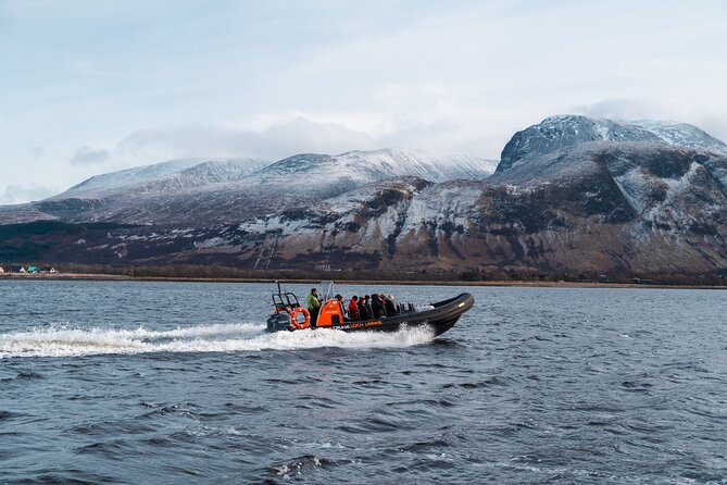 Fort William Speed Boat Adventure 60 minutes - Ben Nevis from the water