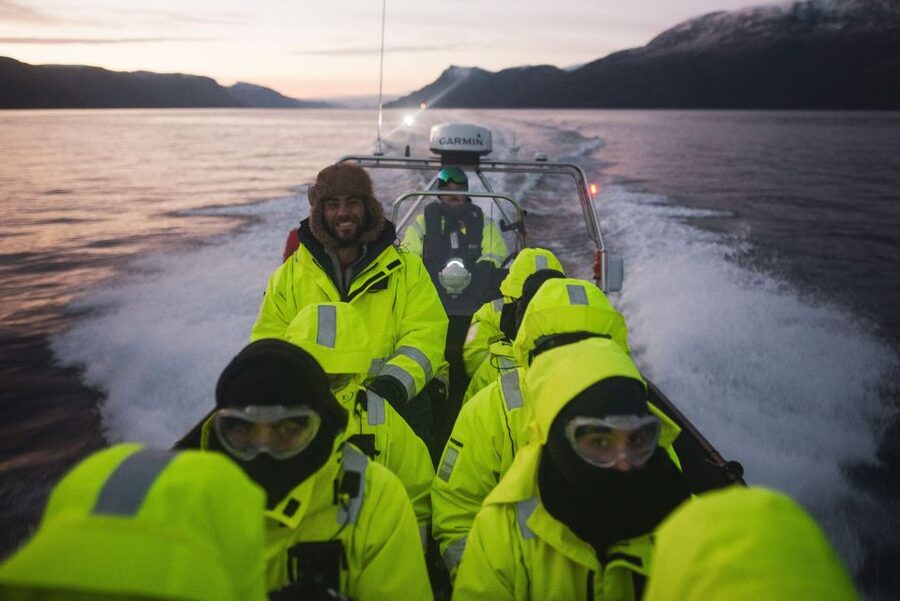 From Alta: Small Group Whale Watching by RIB - Searching the Arctic fjords for whales