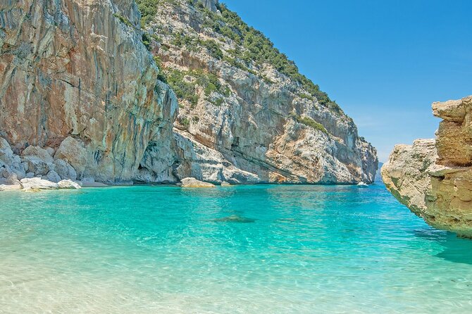 From Arbatax: RIB tour to Cala Mariolu and Cala Goloritzè - Grotta dei Colombi and the cliff coast