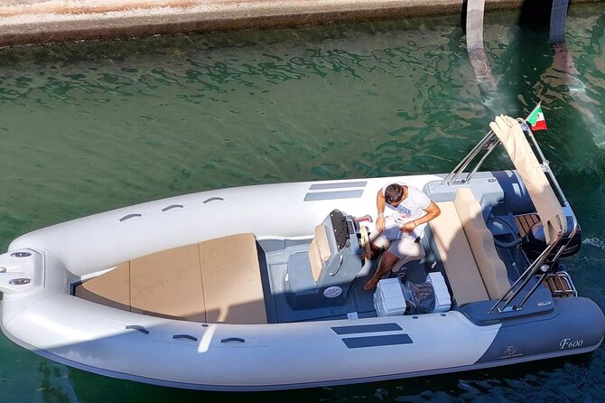 From Arbatax: RIB tour to Cala Mariolu and Cala Goloritzè - Leaving Arbatax for Pedra Longa