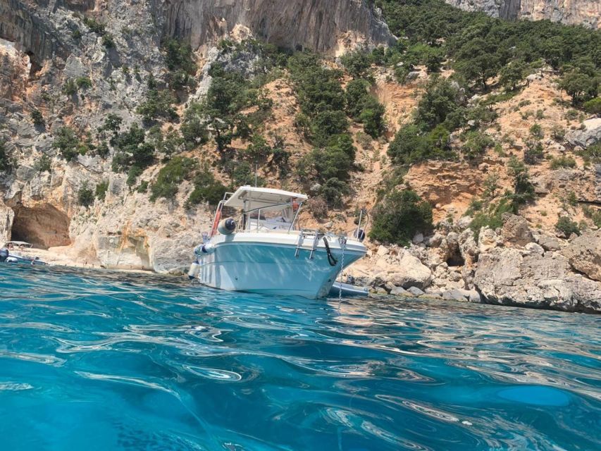 From Cala Gonone: Gulf of Orosei Speedboat Trip and Aperitif - Cala Sisine is the practical lunch stop