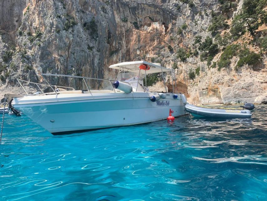 From Cala Gonone: Gulf of Orosei Speedboat Trip and Aperitif - The Pools of Venus are made for swimming