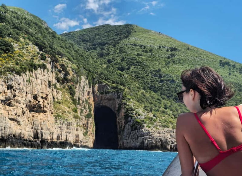 From Durres: Speed Boat to Sazan Island, Cave & Karaburun - From Durrës to Vlorë by morning transfer