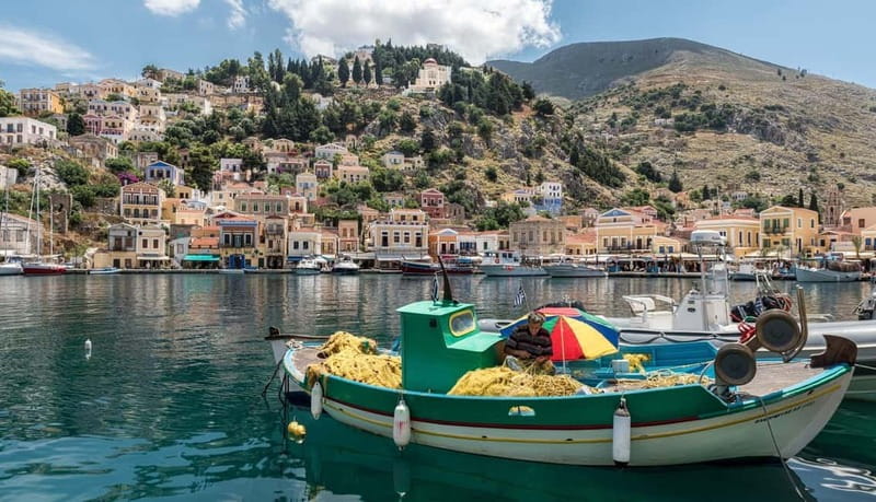 From Faliraki: High Speed Boat to Symi and St. George’s Bay - St. George’s Bay and the 30-minute swim
