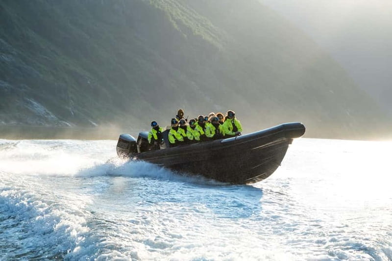 From Hellesylt: Experience Fjordsafari Geirangerfjord on RIB - Why a RIB is a smart way to see Geirangerfjord