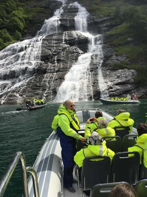 From Hellesylt: Experience Fjordsafari Geirangerfjord on RIB - Friaren and the stories behind the cliffs