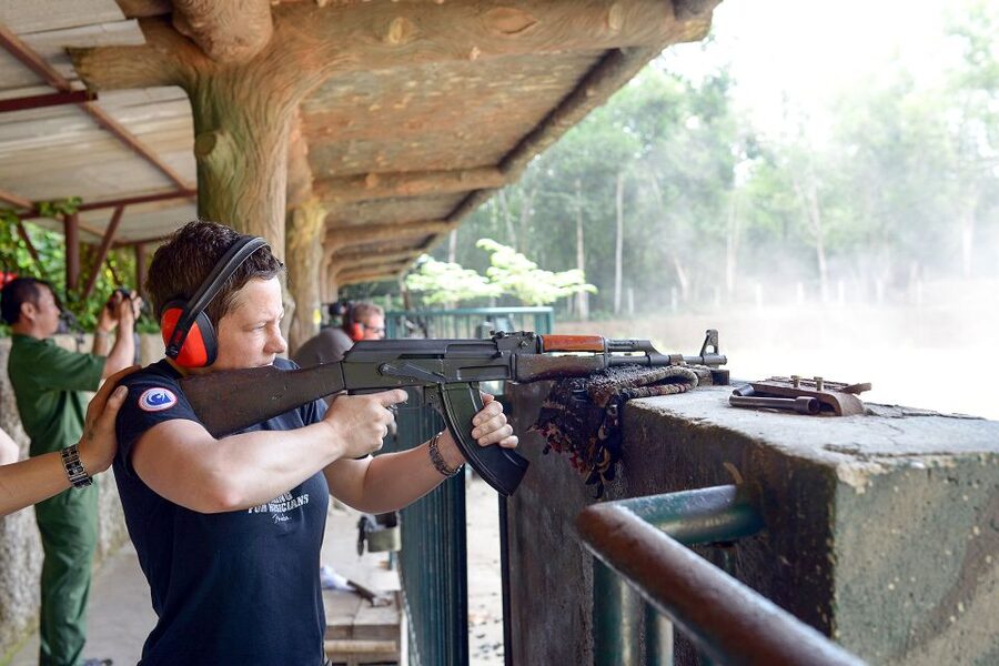 From Ho Chi Minh: Cu Chi Tunnels and VIP Speedboat Tour - Vietnamese food, fruit, and refreshments