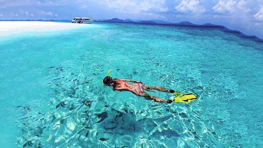 From Khao Lak & Phuket: Trip to Similan Islands by Speedboat - Island No. 8 and the climb to Sailing Rock