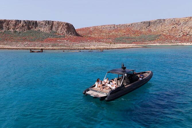 From Kissamos Balos And Gramvousa Speedboat Cruise with Drinks - What is included, and what is not
