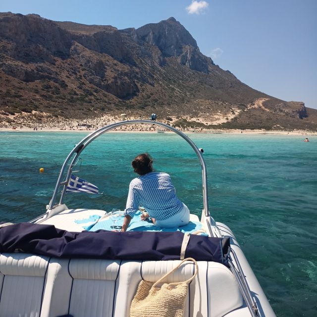 From Kissamos Port: Balos and Gramvousa Private RIB Cruise - Balos Lagoon: 90 minutes in famous water