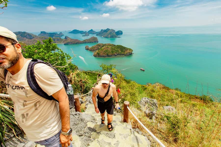 From Ko Pha Ngan: Angthong Marine Park Speedboat Adventure - Talay Nai, the emerald lagoon of Koh Mae Ko