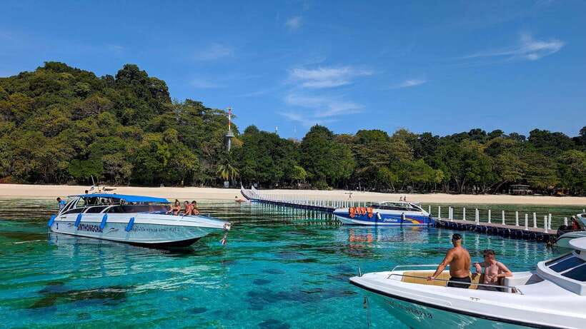 From Koh Lanta: Koh Haa & Koh Rok Snorkel Tour by Speedboat - Early pickup from Koh Lanta Yai