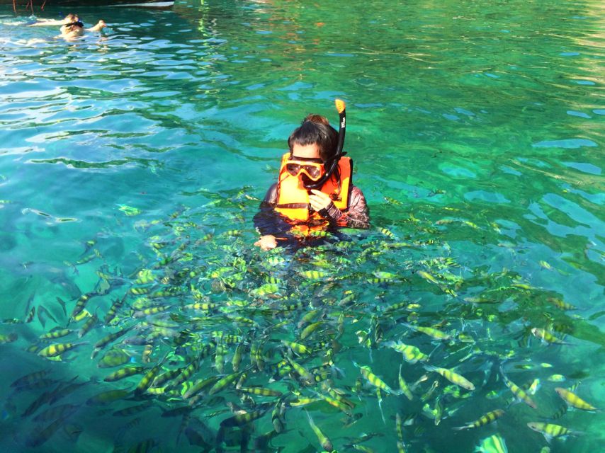 From Krabi: 4 Islands Snorkeling Tour by Speed Boat - What the speed boat changes