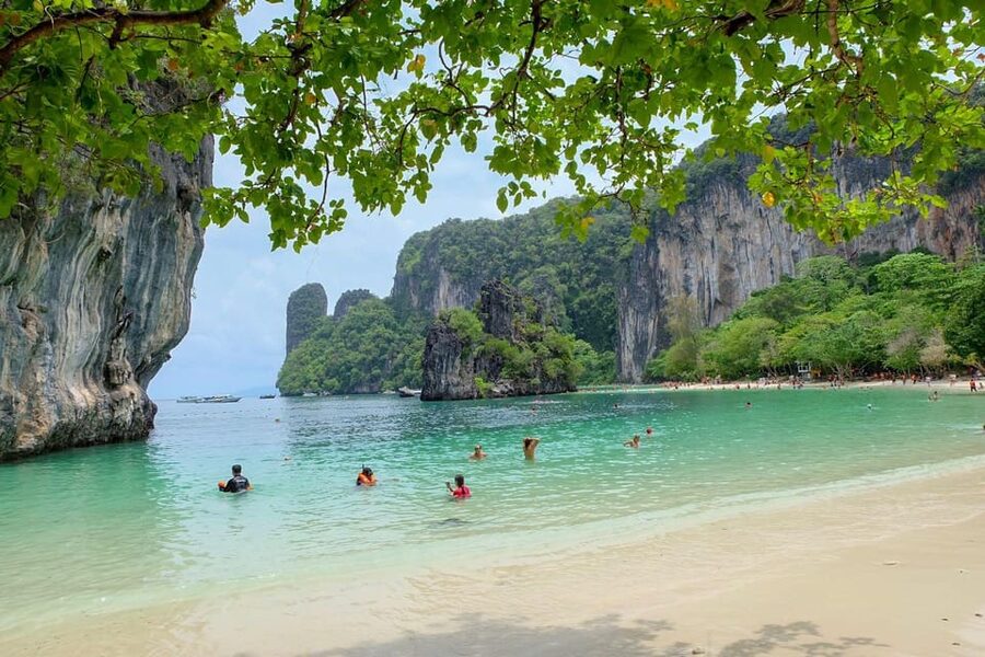 From Krabi: Hong Islands Day Trip by Speedboat with Lunch - Pakbia’s sandbars and open coastal views
