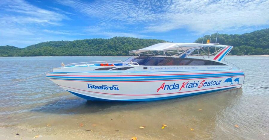 From Krabi: Phi Phi Island Full-Day Private Speed Boat Tour - Bamboo Island: the right first stop