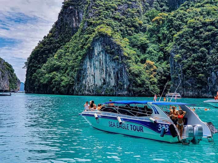 From Krabi: Phi Phi Islands Speedboat Day Tour - Bamboo Island brings the day back to the beach