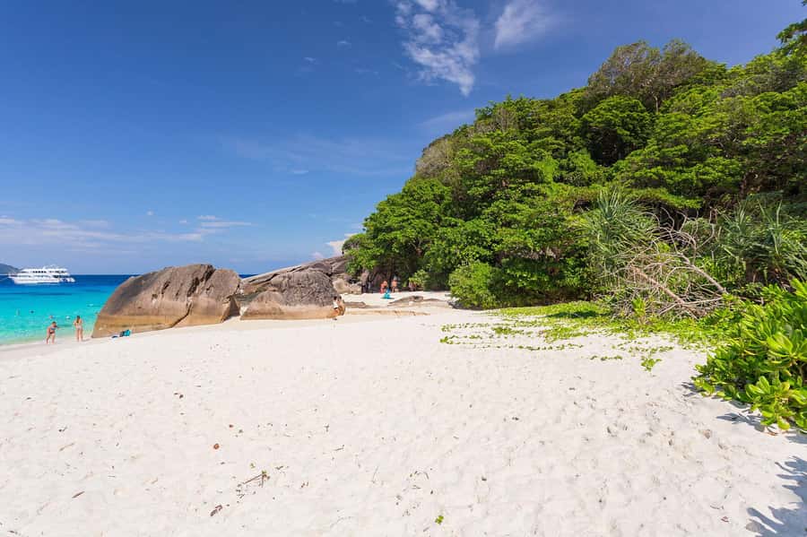 From Krabi: Similan Islands Snorkeling Trip by Speedboat - Koh 8 and the walk to Sailing Rock