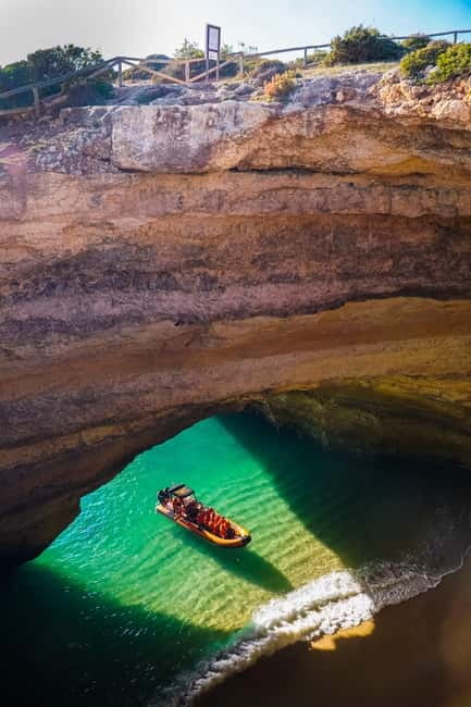 From Lagos: Benagil Caves Speedboat Adventure - The ride toward Benagil Cave
