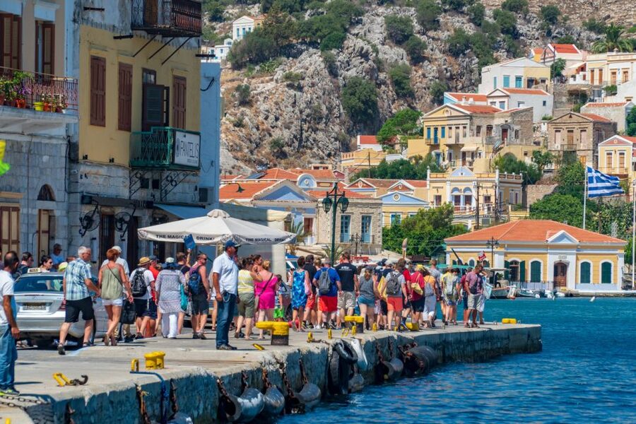 From Lindos: Rhodes Old Town and Speedboat Trip to Symi - One Day, Two Very Different Greek Experiences