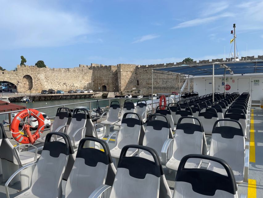 From Lindos: Rhodes Old Town and Speedboat Trip to Symi - Three to Four Hours in Symi Harbor