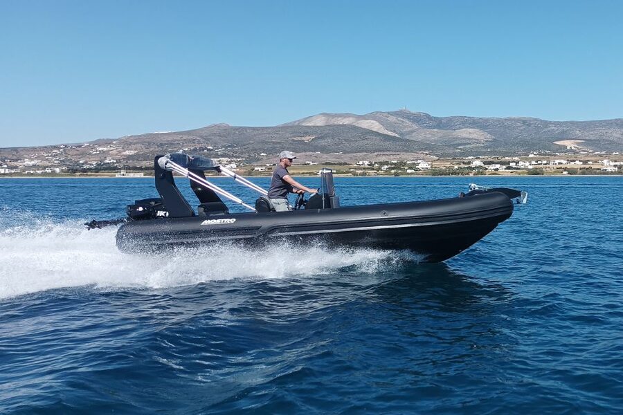 From Paros: Rent a RIB Boat Triton with Optional Skipper - What the $530 price really buys