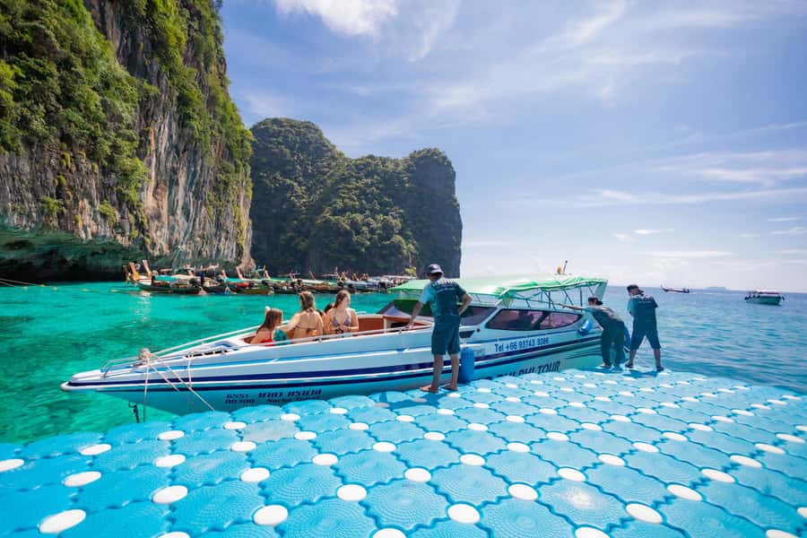 From Phi Phi Island: Maya Bay Sunset & Plankton by Speedboat - The glowing plankton finale
