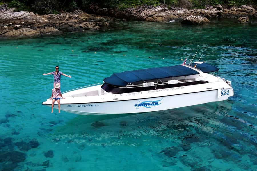 From Phuket: Coral Island Kahung Beach Speedboat Trip - Kahung Beach and the simple pleasure of a chair