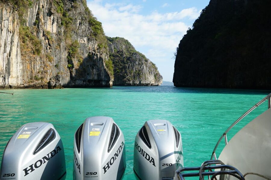 From Phuket: Phi Phi Islands Speedboat Trip & Lunch - Starting from Phuket by speedboat