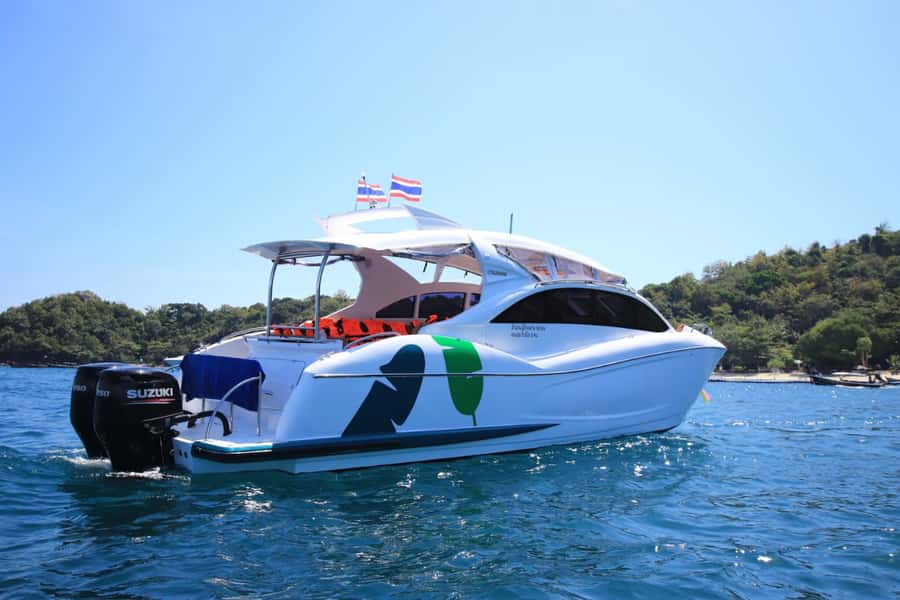 From Phuket: Premium Private Speedboat Coral/Racha/Promthep - Snorkeling equipment and time in the water