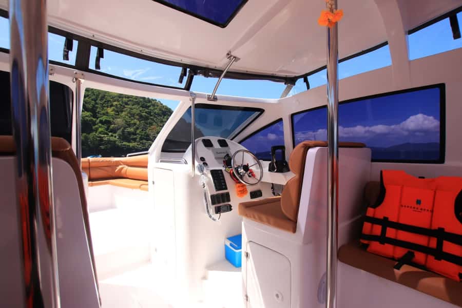 From Phuket: Premium Private Speedboat Coral/Racha/Promthep - What the service record tells you
