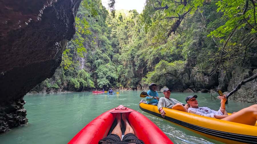 From Phuket: Premium Speedboat Tour to James Bond & Ko Panyi - Khai Island ends with beach and water time