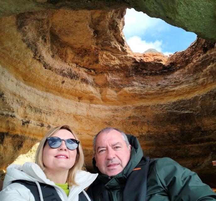 From Portimão: Benagil Caves Guided Speedboat Tour - Carvoeiro and the first coastal views