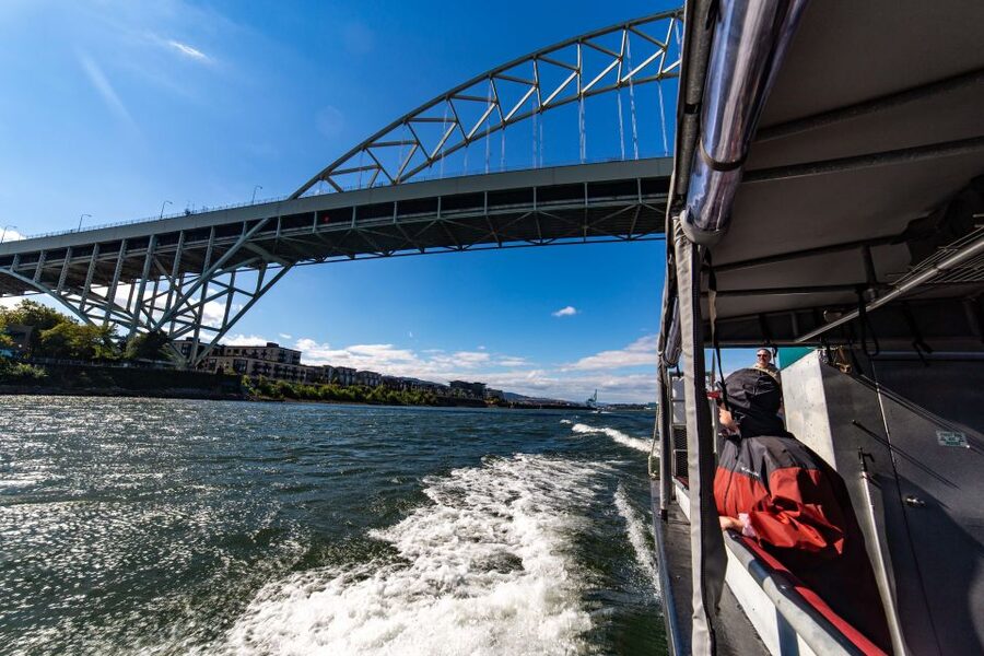 From Portland: Bigfoot Adventure 3.5-hour Jetboat Cruise - Practical preparation at the landing dock