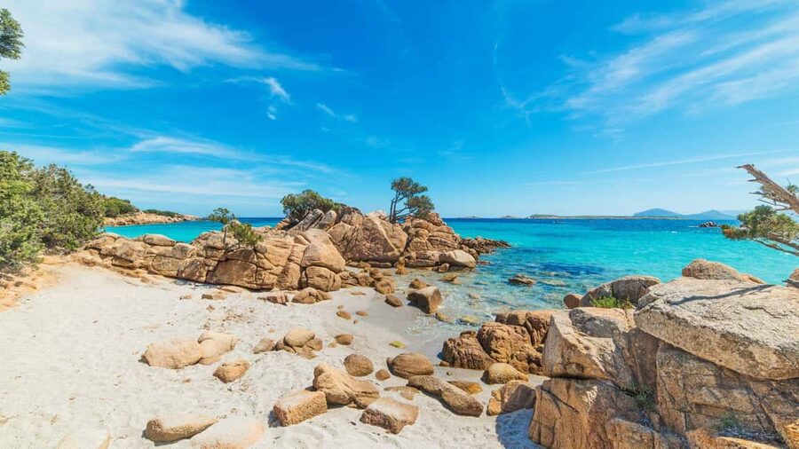 From Porto Rotondo: RIB tour of Porto Cervo's beaches - The beaches around Porto Cervo
