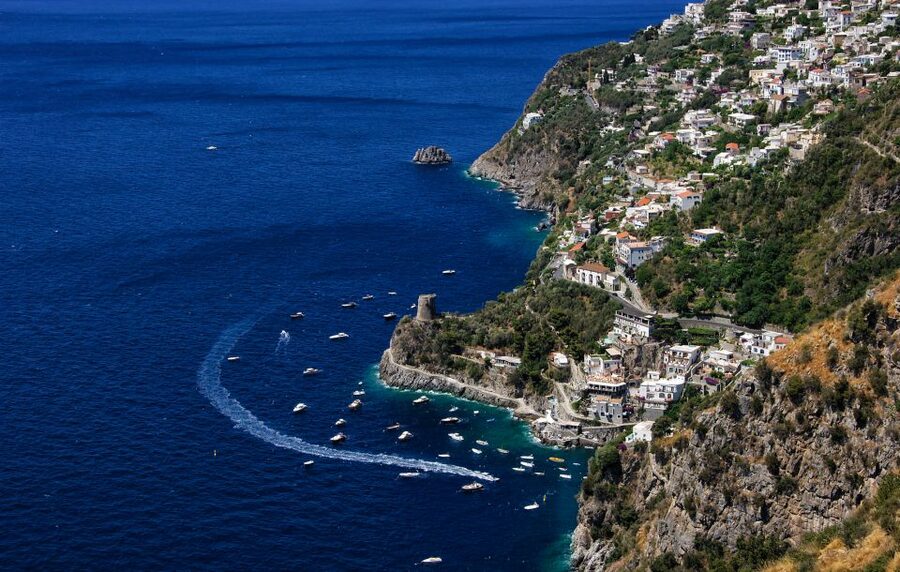 From Positano/Praiano: Amalfi Coast Speedboat Tour - Positano to Praiano, About 45 Minutes of Coastal Scenery