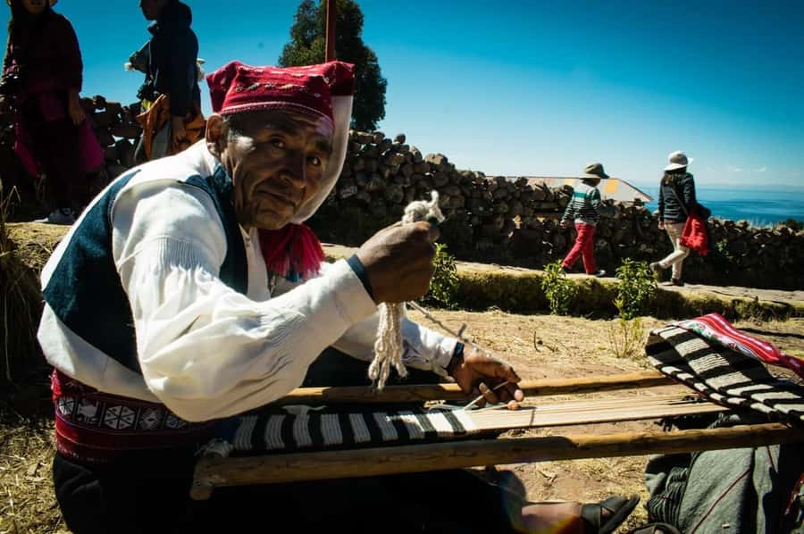 From Puno: Uros Islands and Taquile by Fast Boat with Lunch - Crossing Lake Titicaca by fast boat