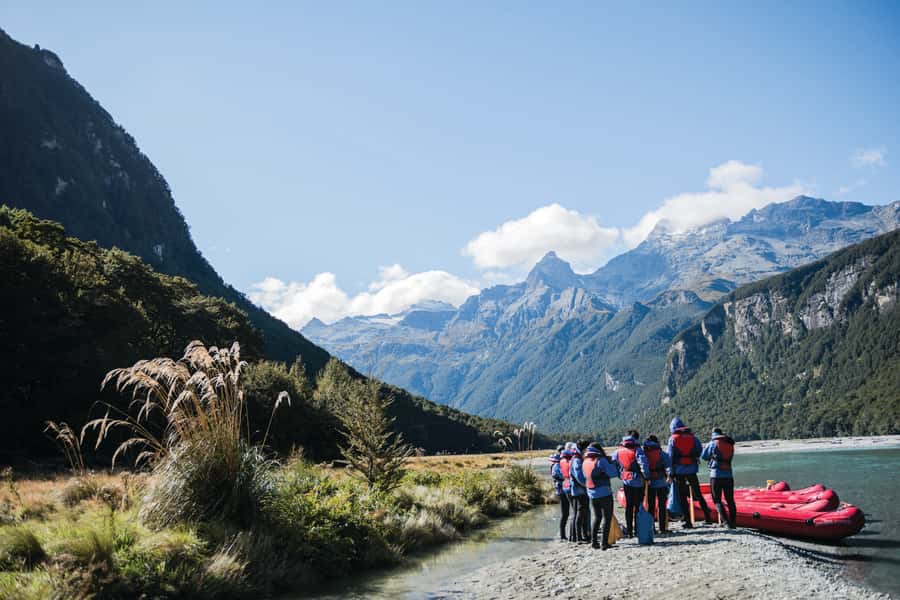 From Queenstown: Dart River Canoe & Jet Boat Day Trip - Rockburn Chasm and the cold-water stops
