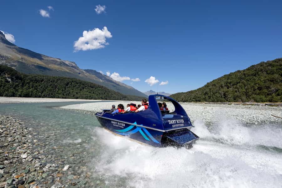 From Queenstown: Dart River Wilderness Jet Boat Experience - Check-in and preparation at the Dart River base
