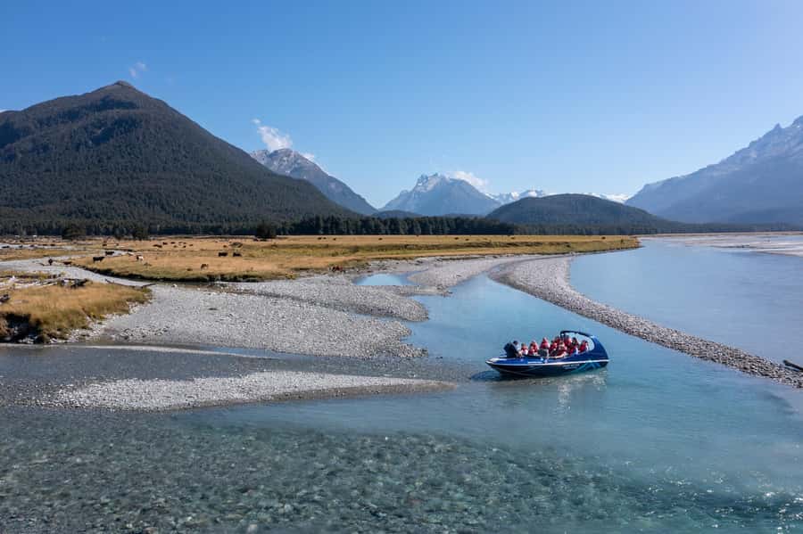 From Queenstown: Dart River Wilderness Jet Boat Experience - Film scenery from The Lord of the Rings and The Hobbit